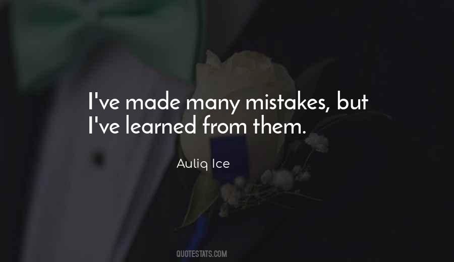 Others Mistakes Quotes #1107935