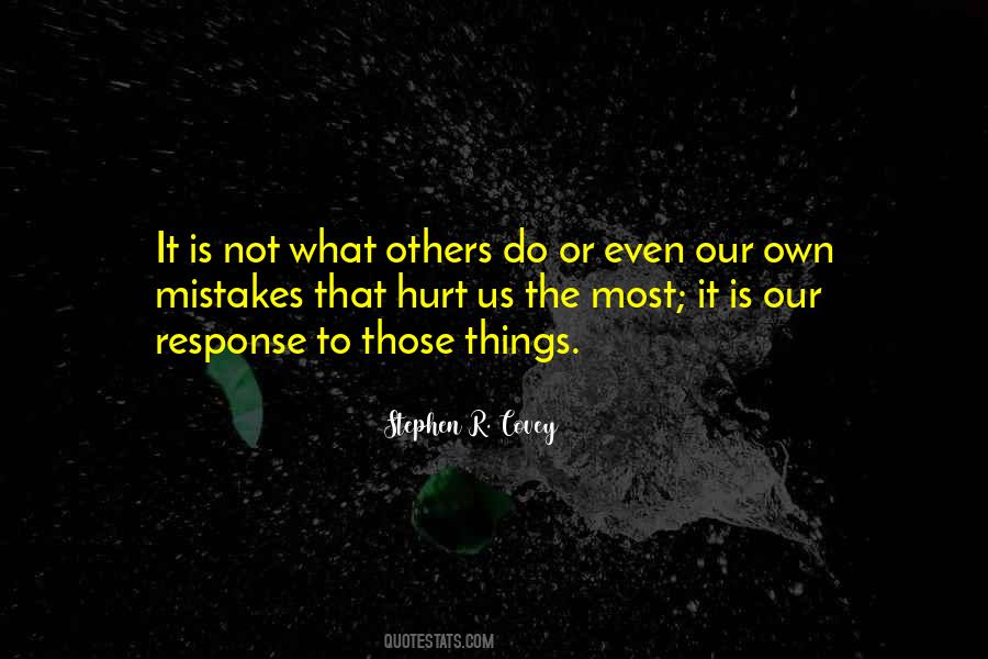 Others Mistakes Quotes #1668838