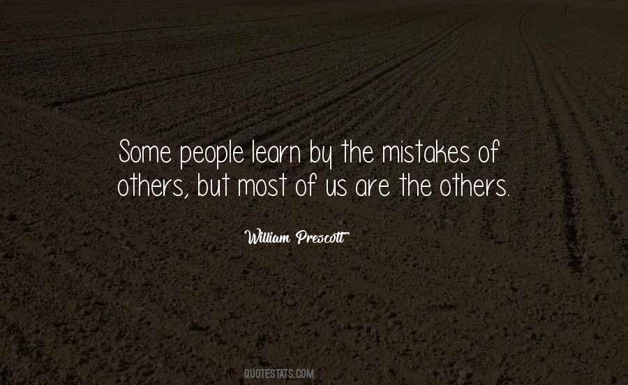 Others Mistakes Quotes #388869
