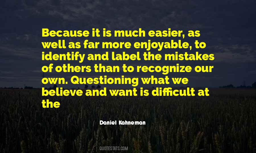 Others Mistakes Quotes #731872