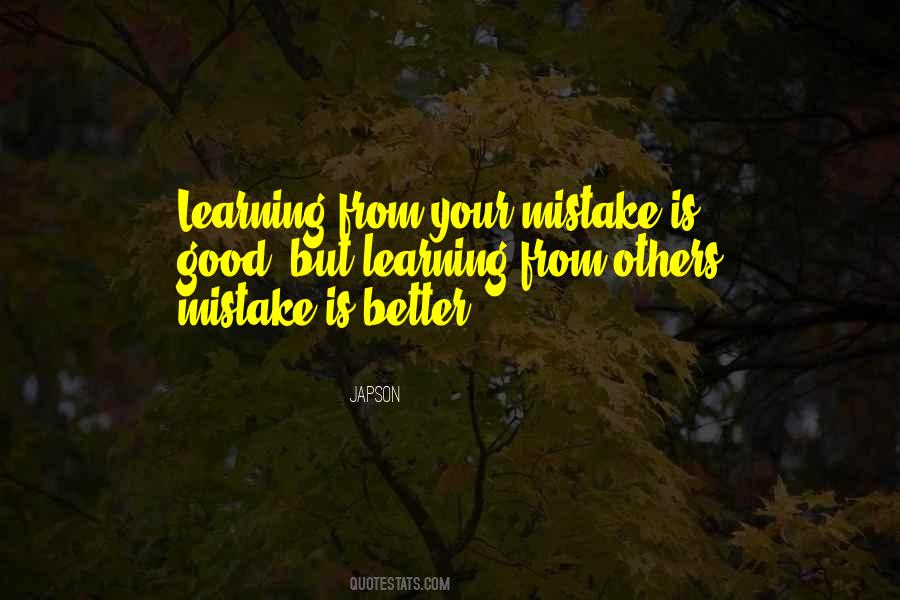 Others Mistakes Quotes #980520