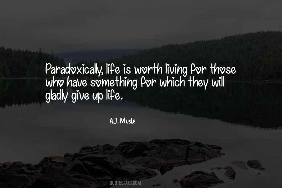 Quotes About Giving Something Up #55894