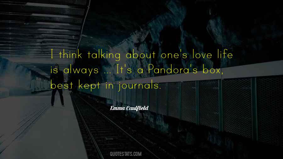Talking Love Quotes #106100