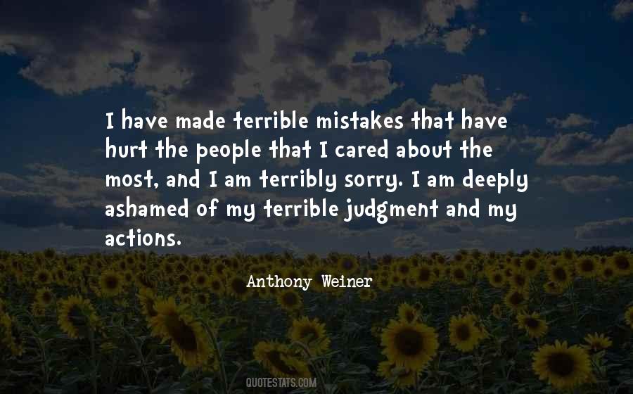 Actions Hurt Quotes #1202308
