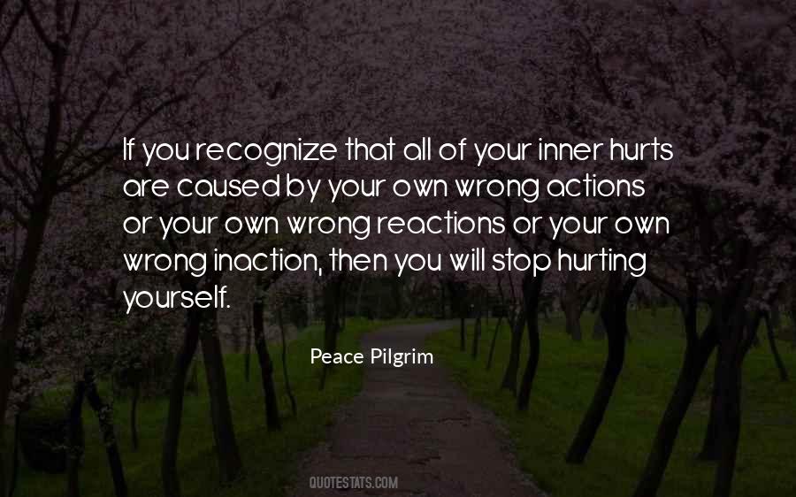 Actions Hurt Quotes #1473914