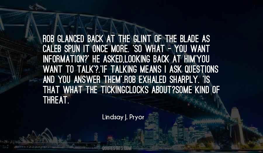 If You Want To Talk Quotes #323361
