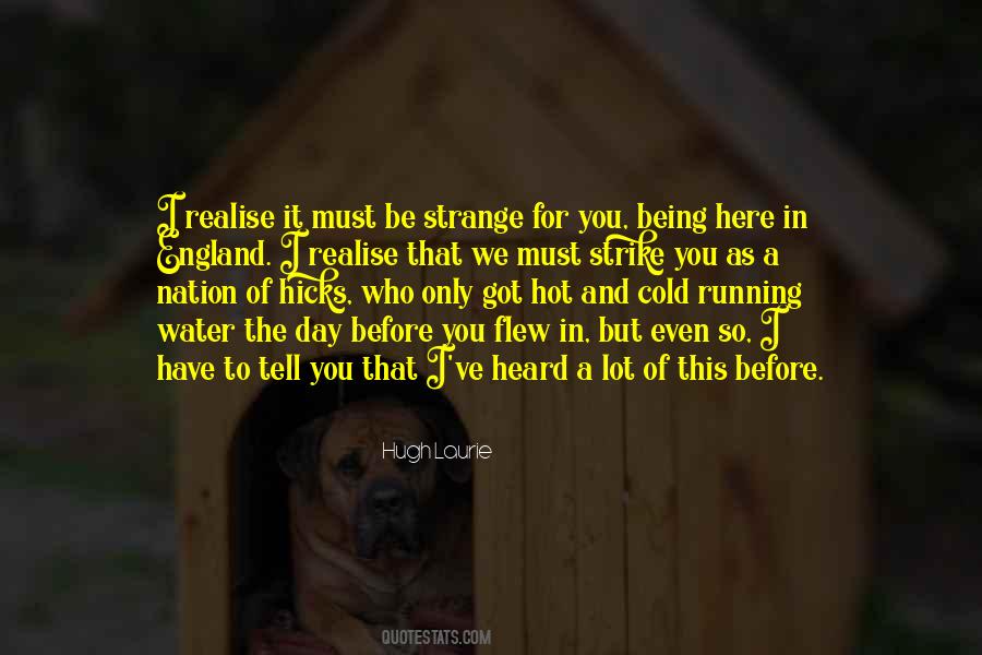 Cold Running Quotes #1551727