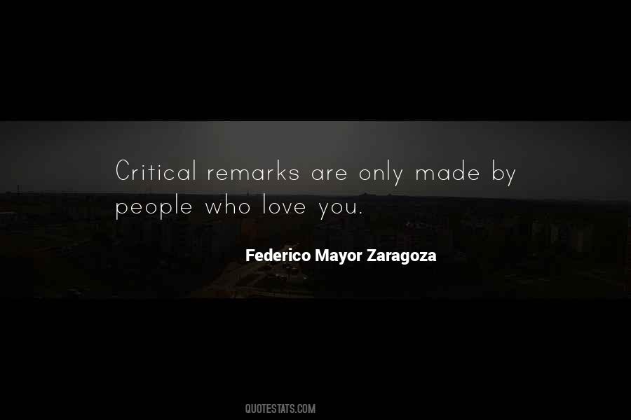 Criticism Love Quotes #1210181