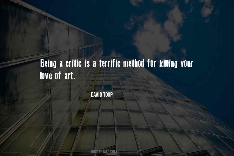Criticism Love Quotes #1355919