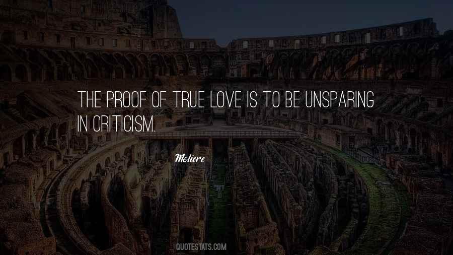 Criticism Love Quotes #1508305