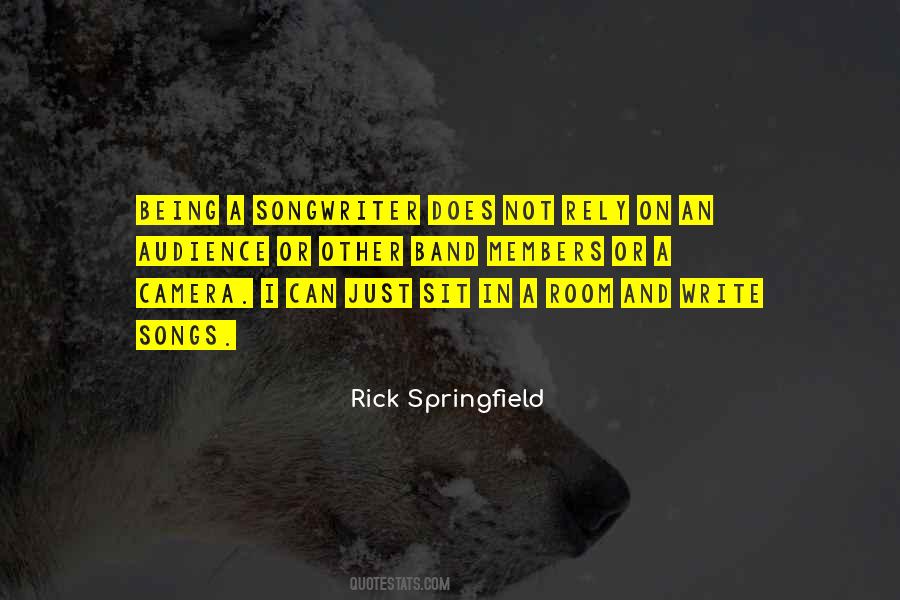 Not Just A Band Quotes #1260118