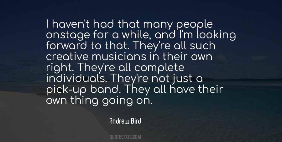 Not Just A Band Quotes #1828937