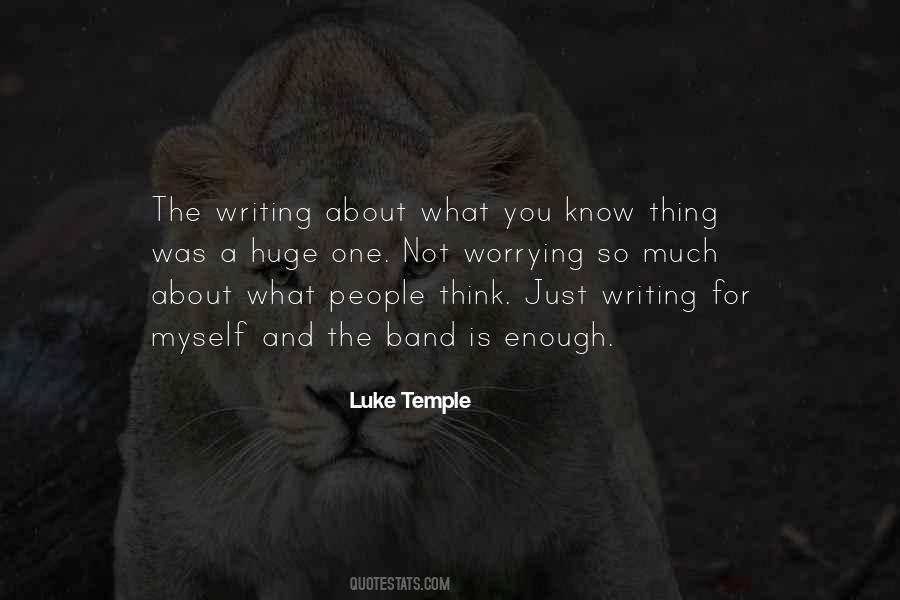 Not Just A Band Quotes #760193