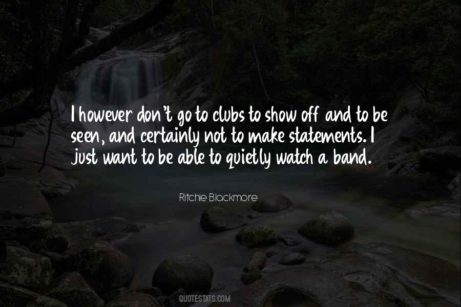 Not Just A Band Quotes #795677