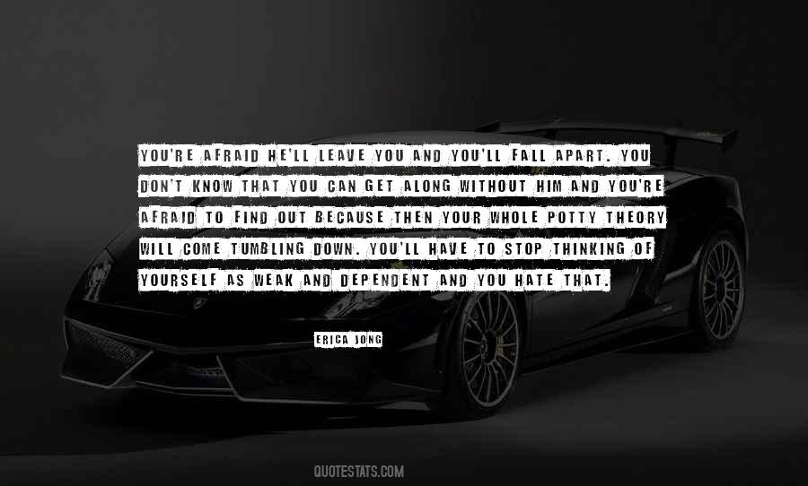 Stop Thinking Of Yourself Quotes #414844