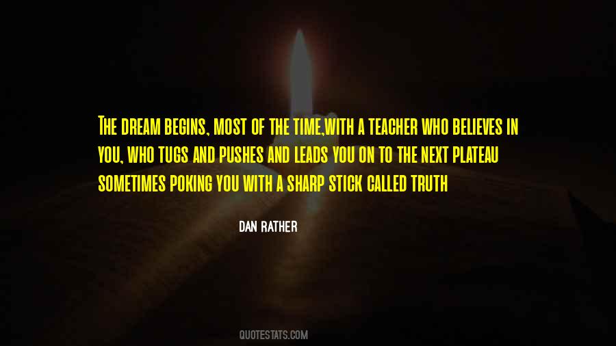 Dream Teacher Quotes #1653945