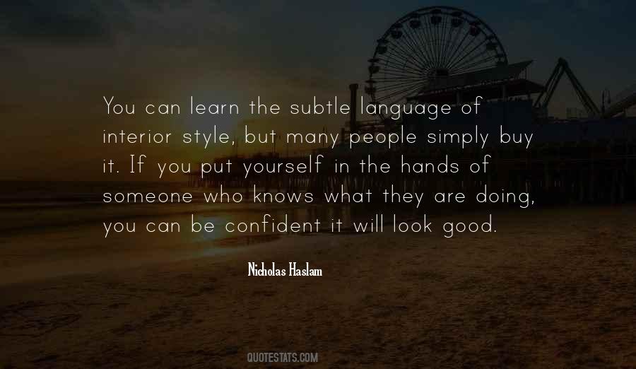 Be Confident In Yourself Quotes #1597495
