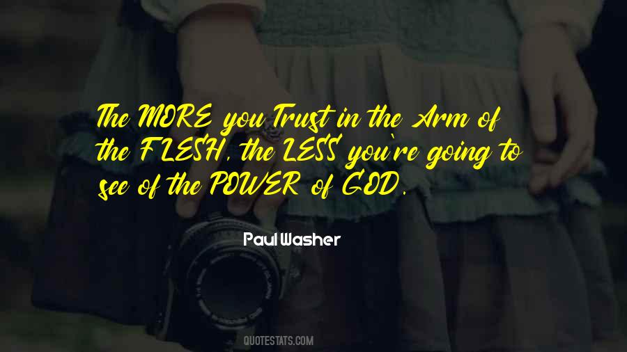 More You Trust Quotes #120197