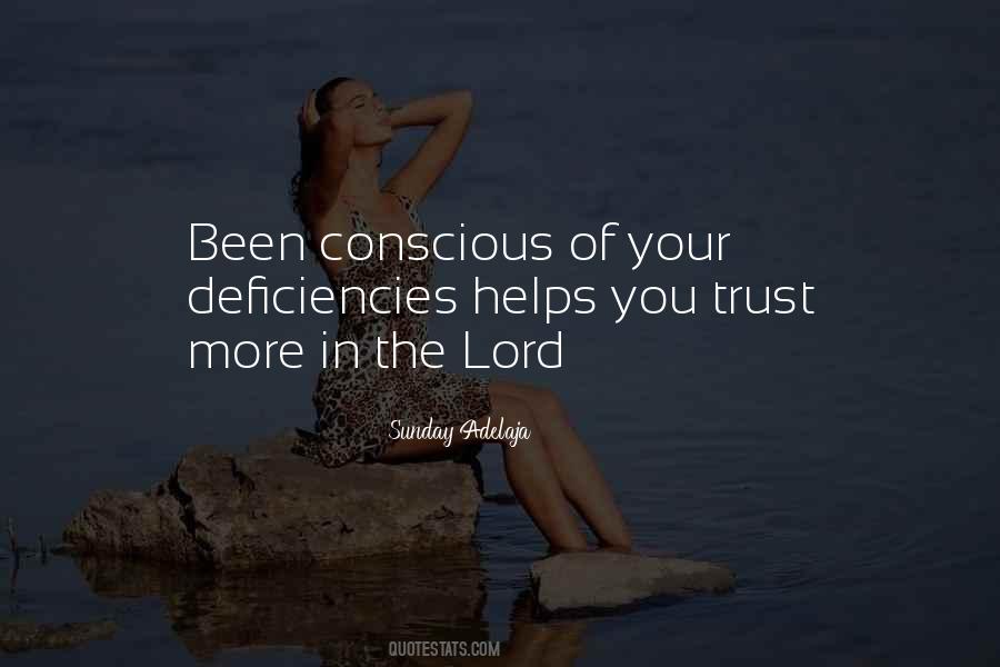 More You Trust Quotes #1317832