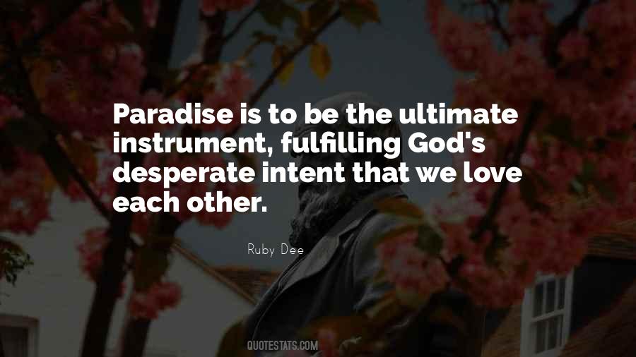 Love Paradise Quotes #1145956