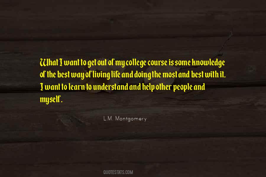 Get The Best Out Of Life Quotes #1827214