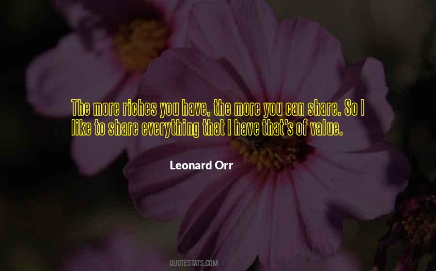 I Value You Quotes #135189