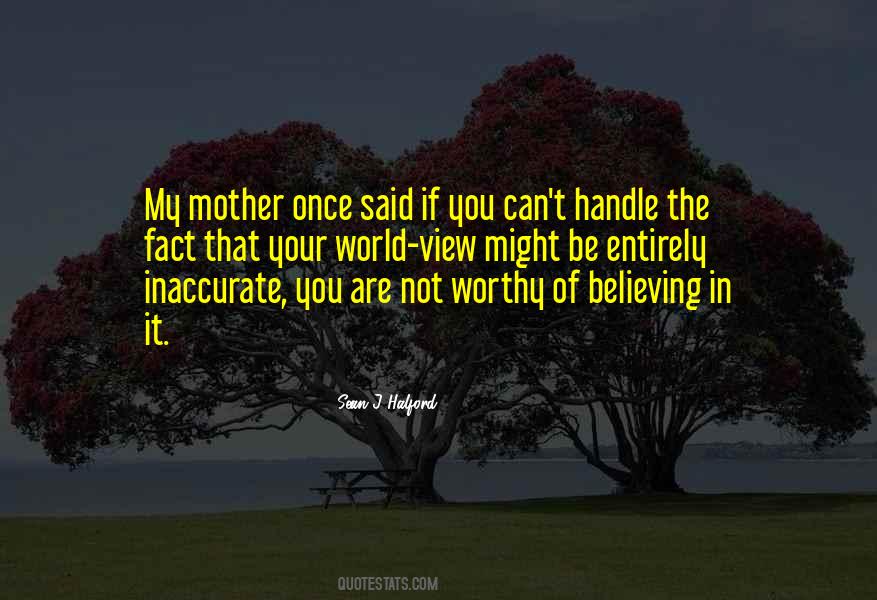 Believing That You Can Quotes #1446439