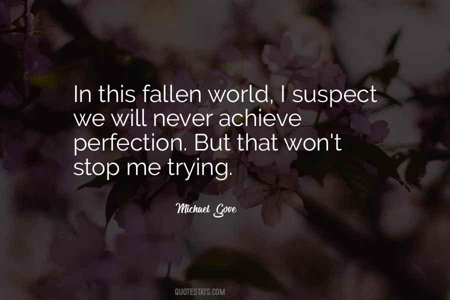 I Will Stop Trying Quotes #1375619