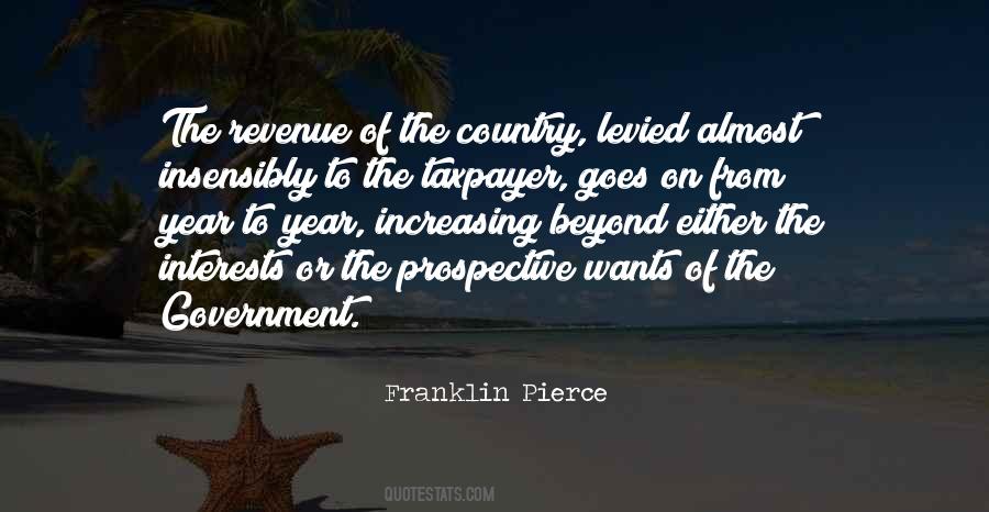 Quotes About Government Revenue #1605921