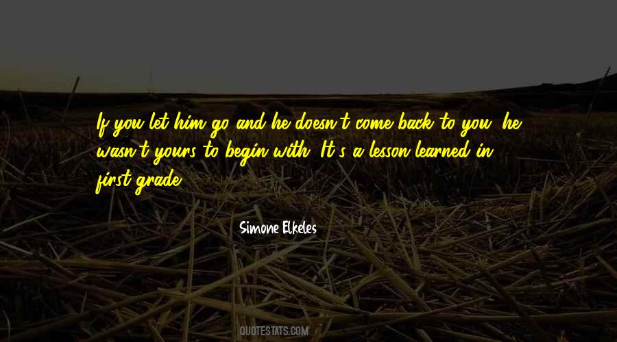 Go Back To Him Quotes #515314