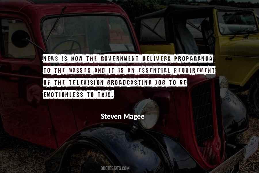 Quotes About Government Propaganda #722694