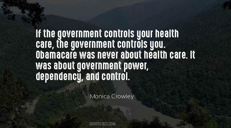 Quotes About Government Power #1105798