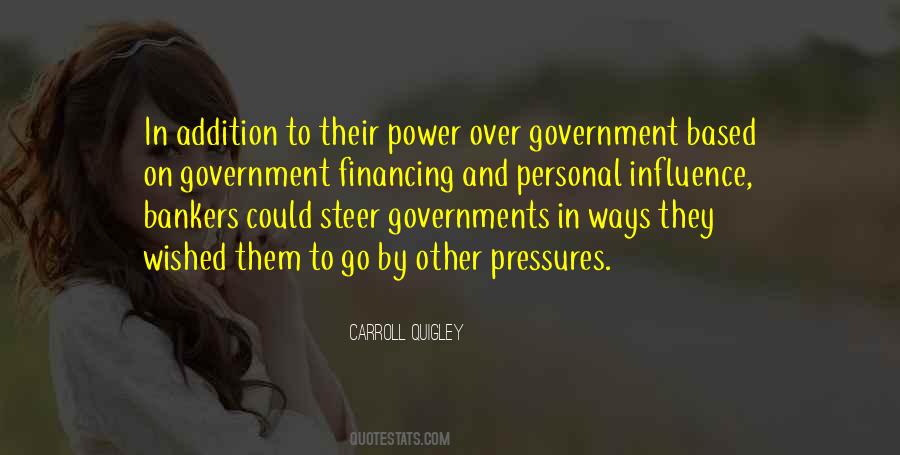 Quotes About Government Power #123647