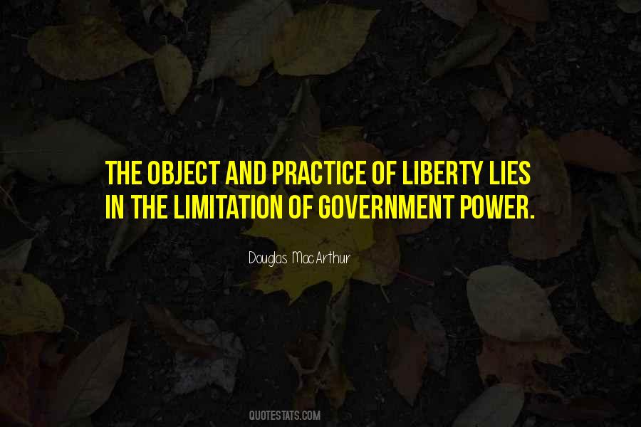 Quotes About Government Power #985627