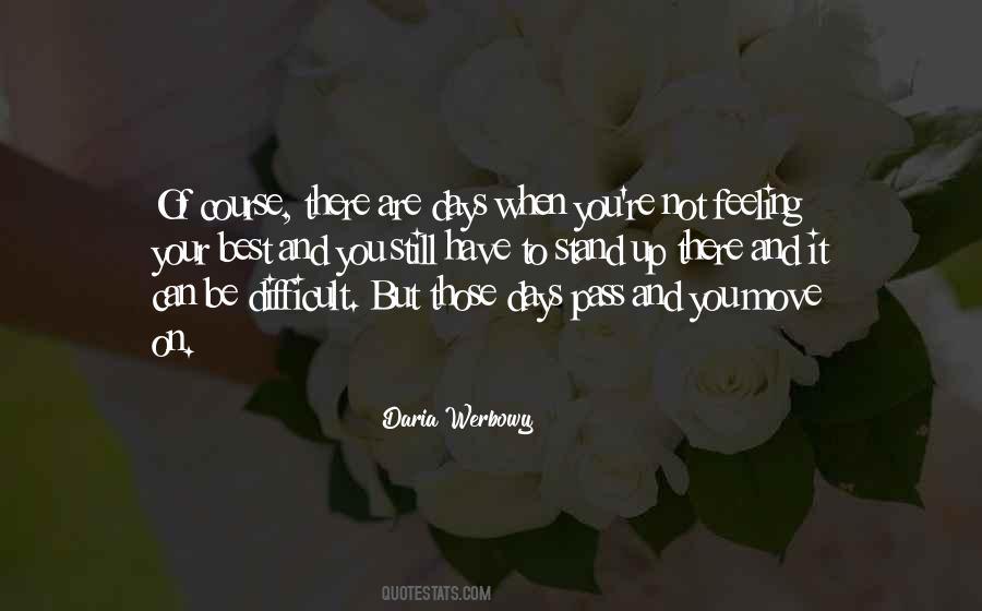 Feeling Your Best Quotes #1084911