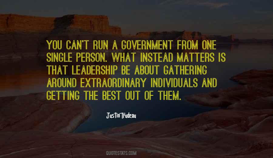 Quotes About Government Leadership #48606