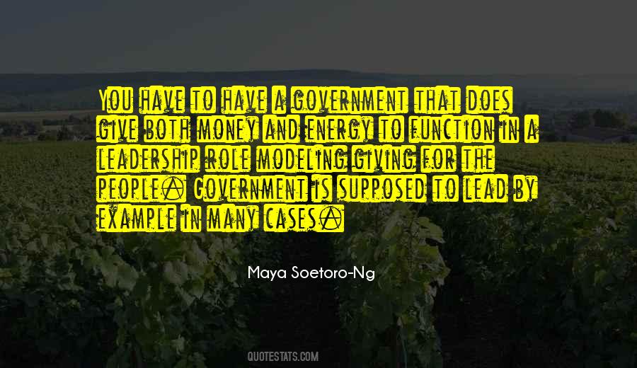 Quotes About Government Leadership #99892