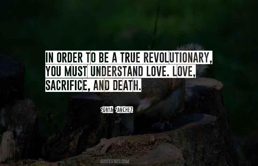 True Love Is Sacrifice Quotes #235378