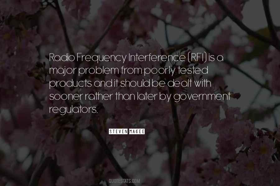 Quotes About Government Interference #1530282