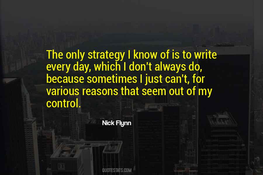 Out Of My Control Quotes #1362002