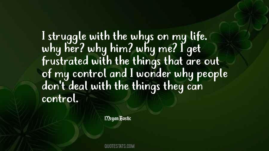 Out Of My Control Quotes #410517