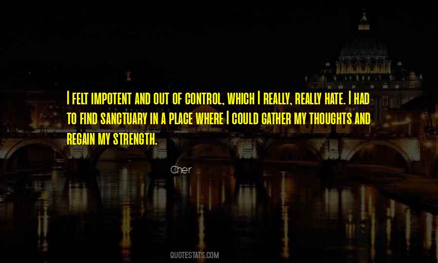 Out Of My Control Quotes #554438