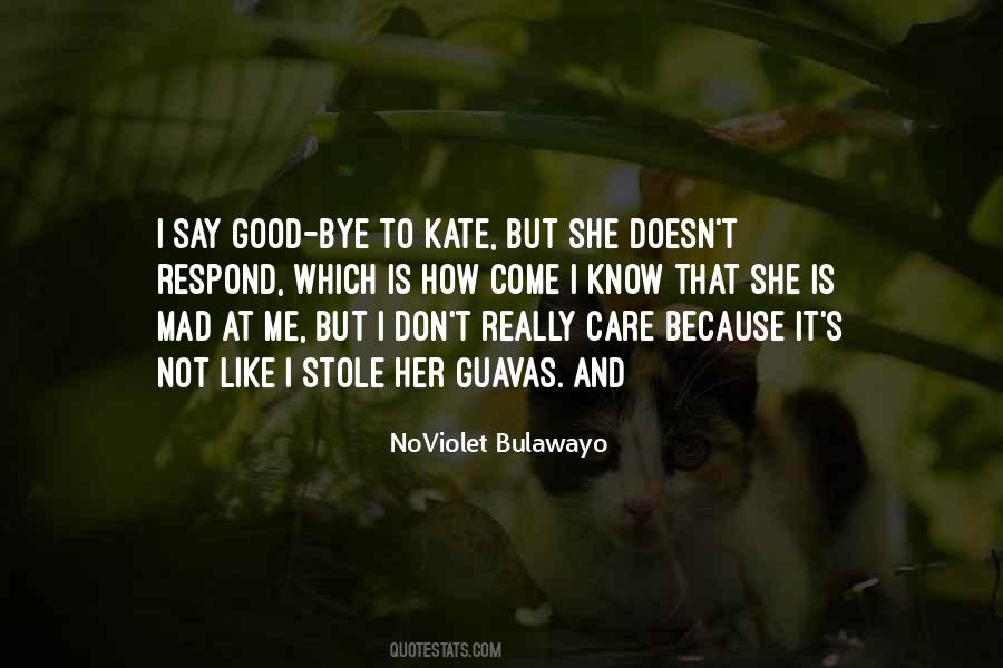 How To Not Care Quotes #1223567
