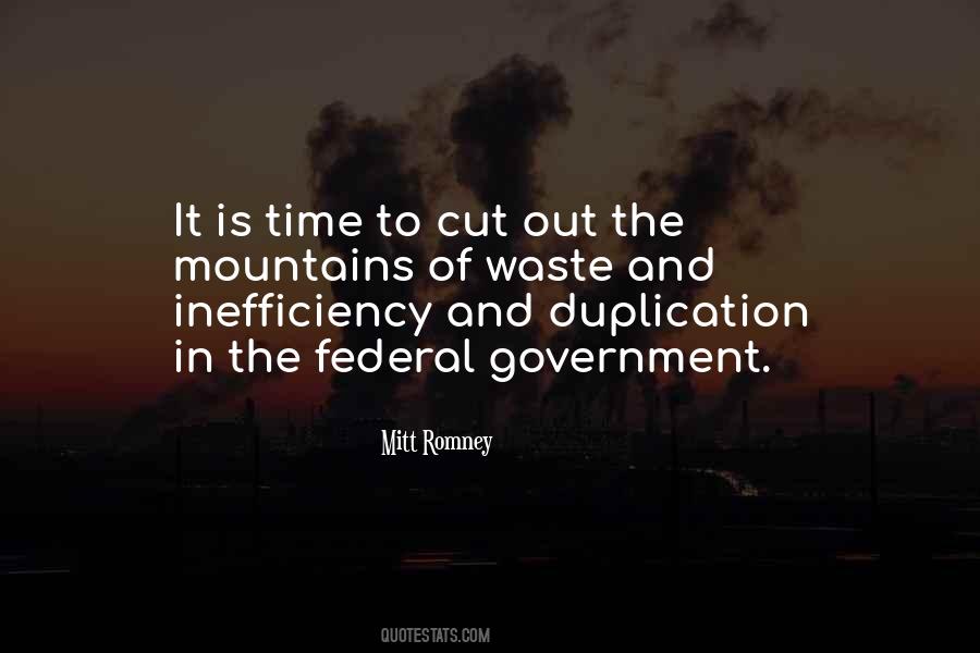 Quotes About Government Inefficiency #916443