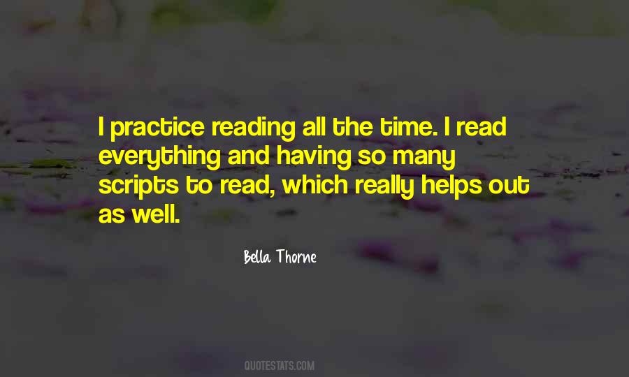 Practice Reading Quotes #146858