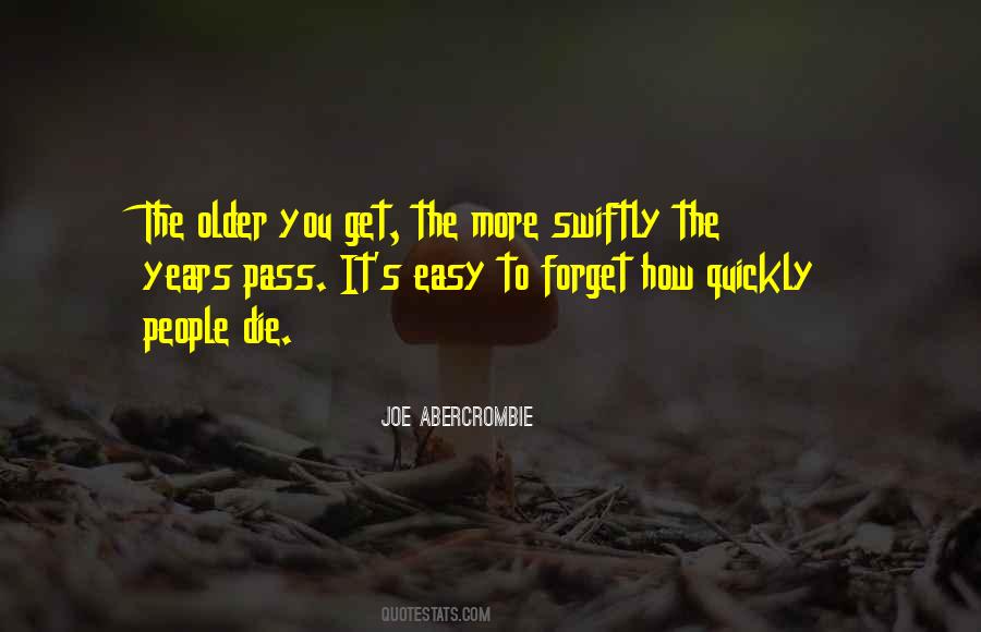 The Years Pass Quotes #812795