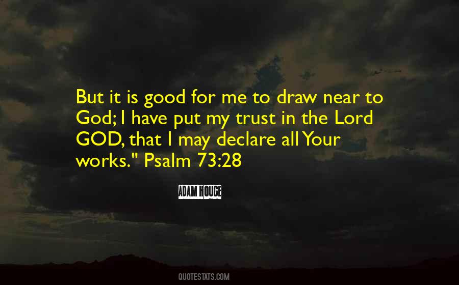 Trust The Lord God Quotes #1654507
