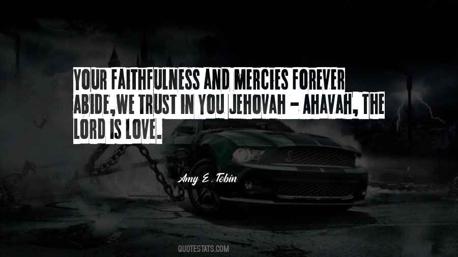 Trust The Lord God Quotes #374864
