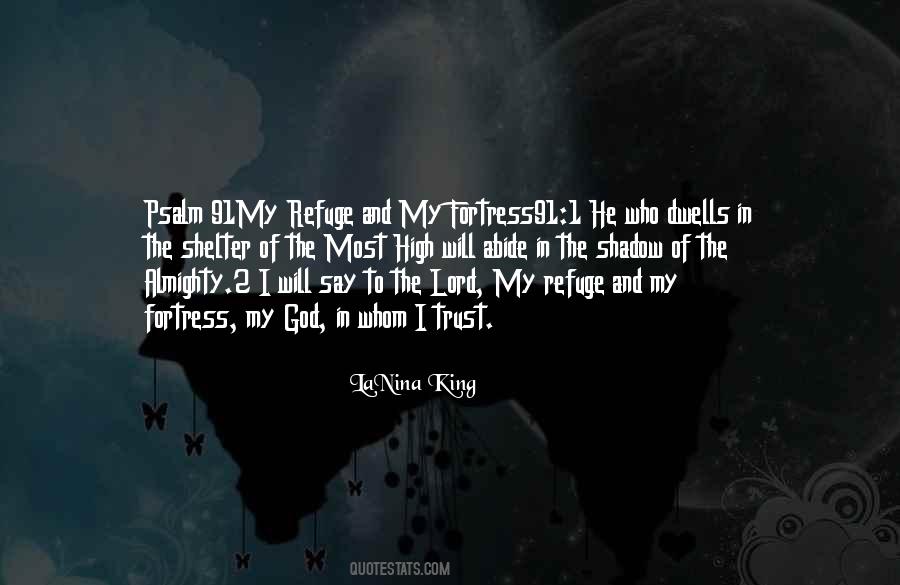 Trust The Lord God Quotes #456842