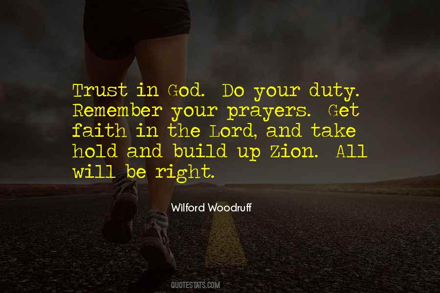 Trust The Lord God Quotes #664361